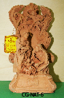 gruppo natività Terracotta Caltagirone